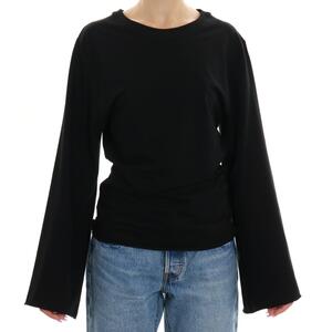 MAGLIETTA MANICA AMPIA NERO